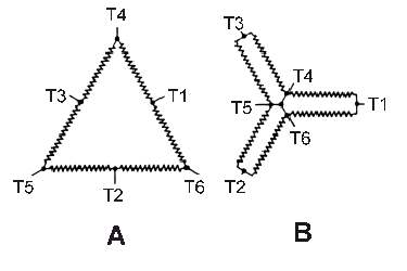 Figure 33: Two-Speed Constant-Torque Delta-Connected Motor