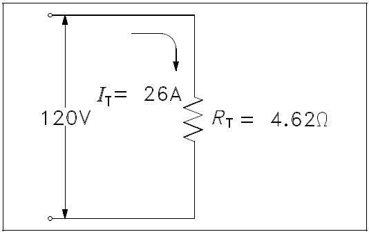 Figure 9 Equivalent Resistance in a Parallel Circuit