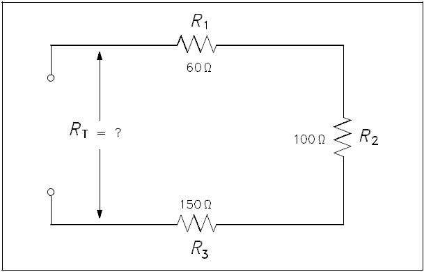 Figure 1: Resistance in a Series Circuit 