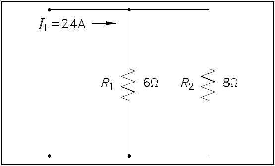 Figure 13 Current Division Example Circuit