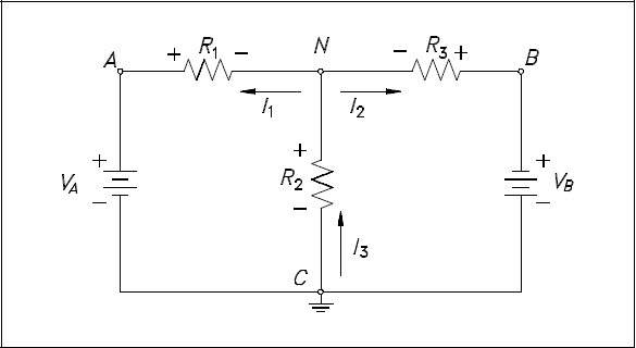 Figure 21 Circuit for Node Analysis